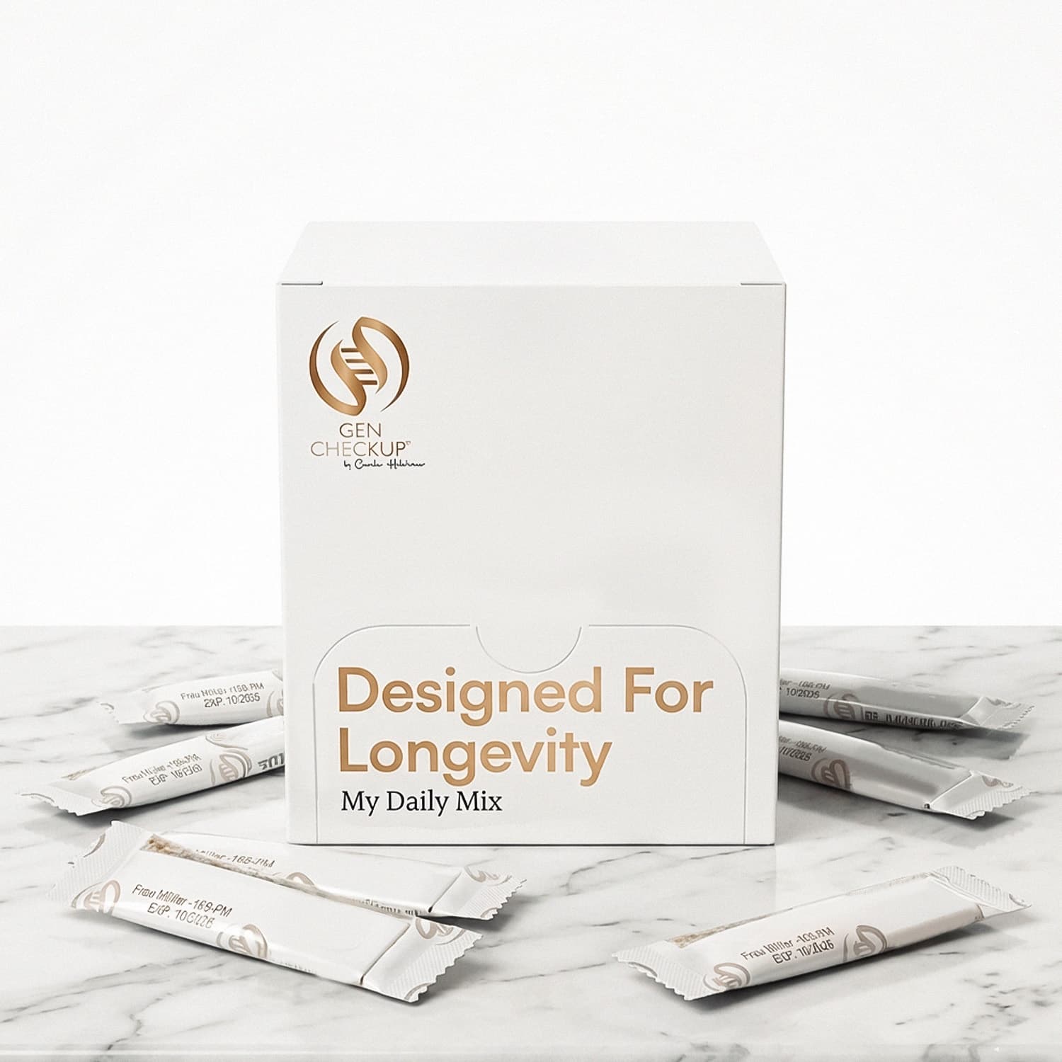 One Daily Mix Sachets mit Gen Checkup Box